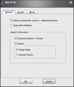 Hide IP NG