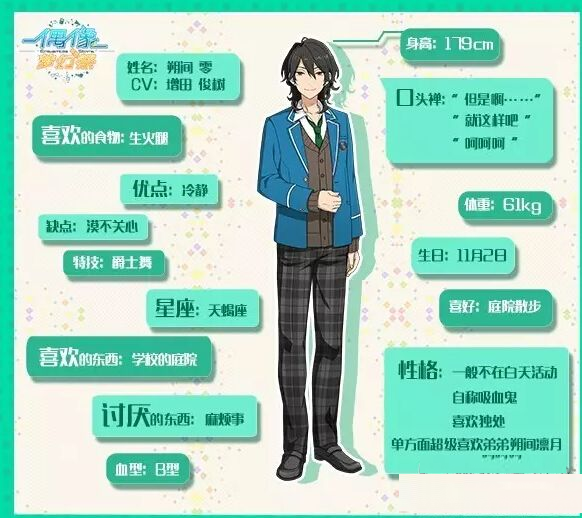 偶像梦幻祭3年级B班都有什么人物 3年级B班人物属性解析攻略