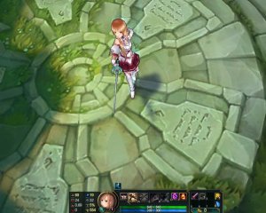 亚丝娜剑姬皮肤 绿色纯净版_附皮肤挂载