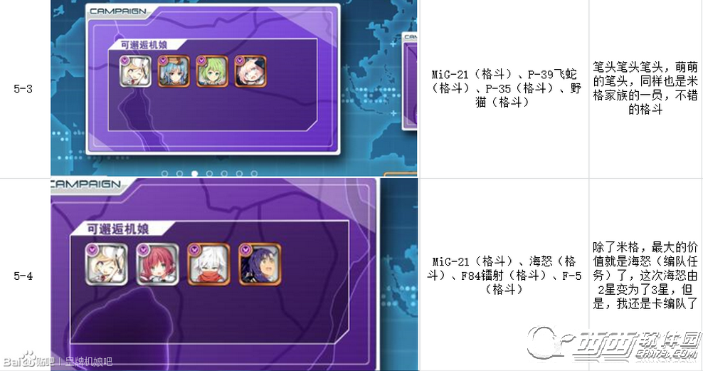 皇牌机娘第五章机娘脱落列表 第5章打捞攻略