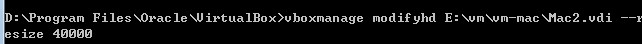 VirtualBox 虚拟机磁盘空间不够用,MAC系统增大空间办法
