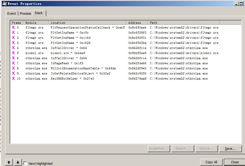 用Process Monitor来监视SQLSERVER的logwrite大小