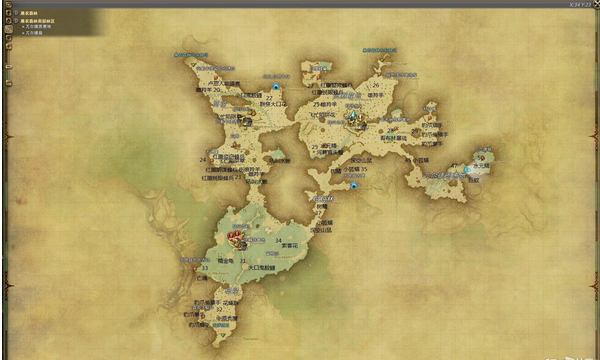 最后幻想14地图怪物分布地方介绍 地图怪物分布地址大全