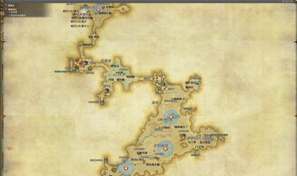 最后幻想14地图怪物分布地方介绍 地图怪物分布地址大全