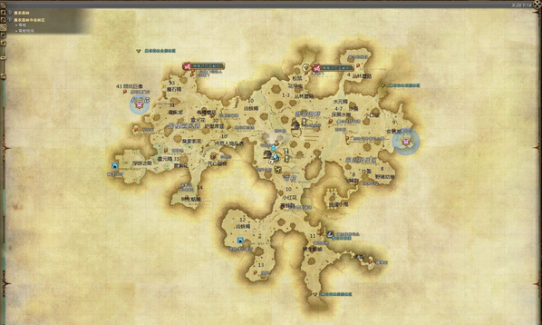 最后幻想14地图怪物分布地方介绍 地图怪物分布地址大全