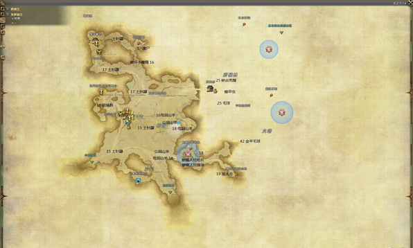 最后幻想14地图怪物分布地方介绍 地图怪物分布地址大全