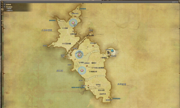 最后幻想14地图怪物分布地方介绍 地图怪物分布地址大全