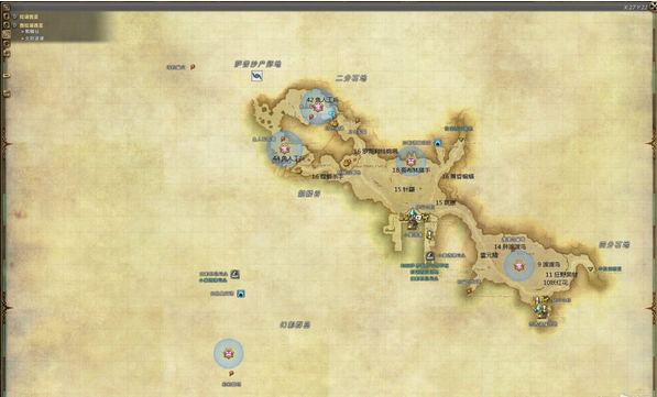 最后幻想14地图怪物分布地方介绍 地图怪物分布地址大全