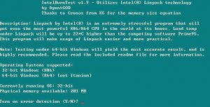 烤机软件(IntelBurnTest)