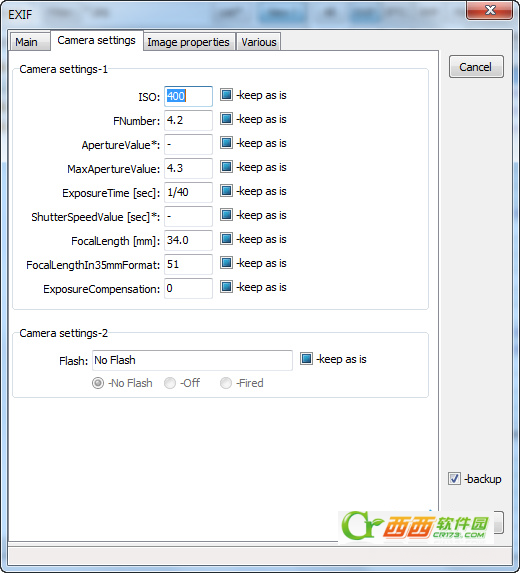 exiftool gui用法-用exiftool gui查询照片并修改EXIF信息
