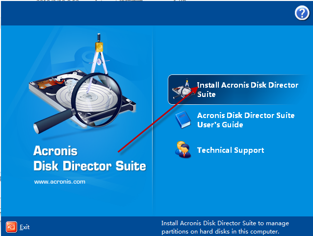 硬盘分区王Acronis Disk Director Suite安装汉化注册课程