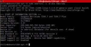 开源磁盘控制工具(SmartMonTools)