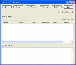 Core FTP Server(FTP服务器) v2.2 Build 1751 绿色