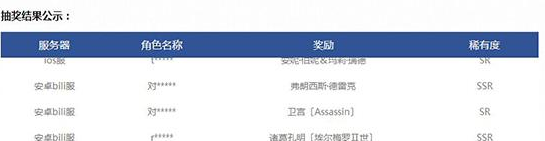 冠位指定FGO手机游戏抽取概率是多少 冠位指定FGO手机游戏抽取概率公布