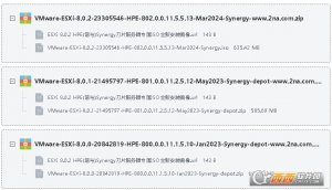 ESXi 8.0.3 Synergy专用ISO安装镜像